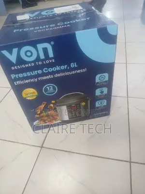 Von 6-Litre Pressure Cooker – Durable Kitchen Essential