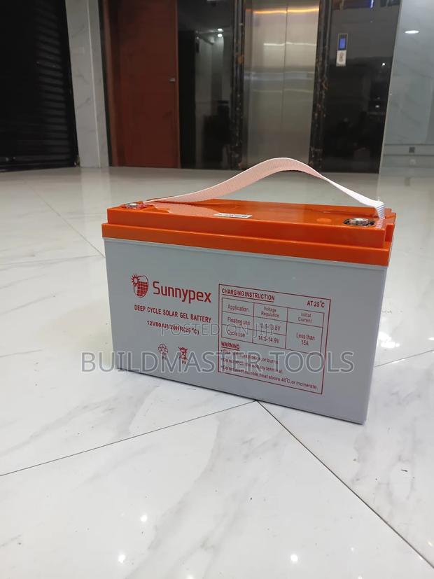 Sunnypex Deep Cycle Solar Gel Battery