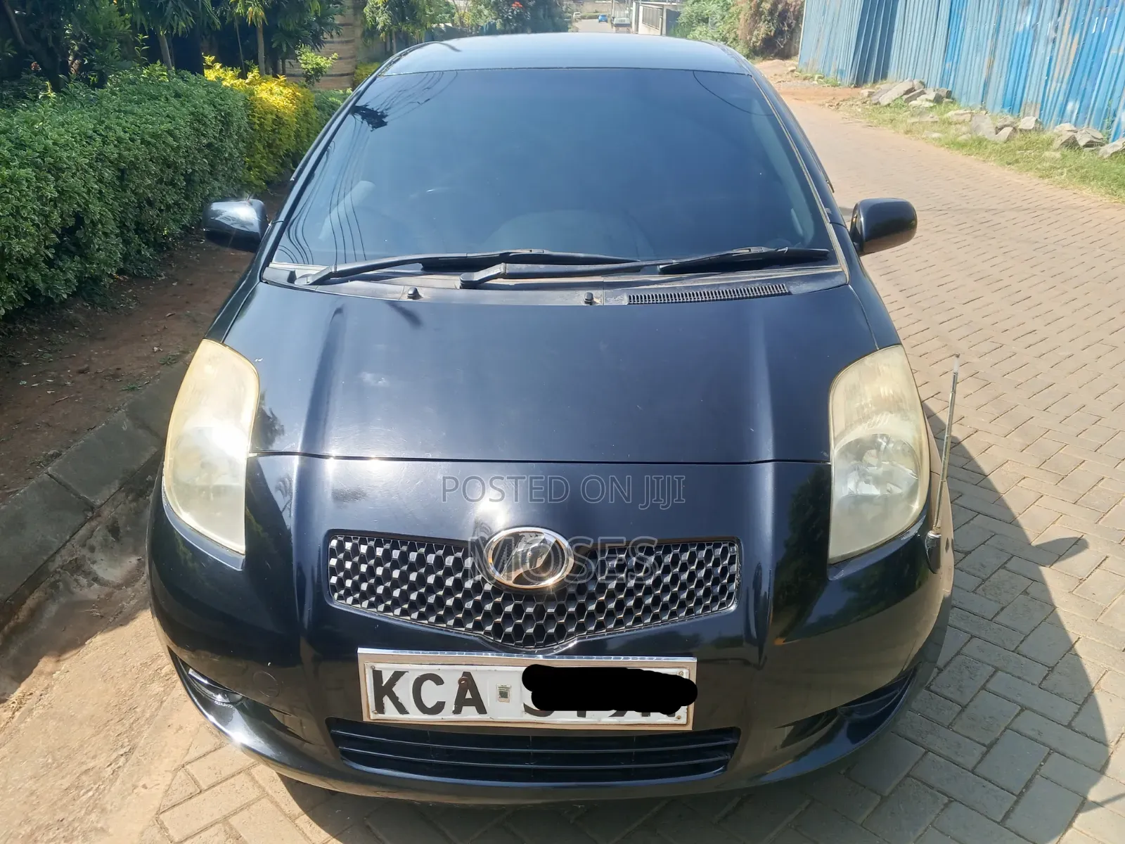 Toyota Vitz 2008 Black