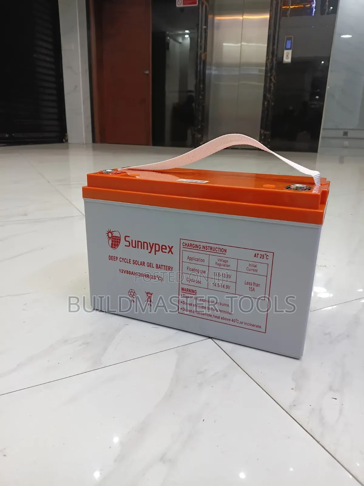 Sunnypex Deep Cycle Solar Gel Battery