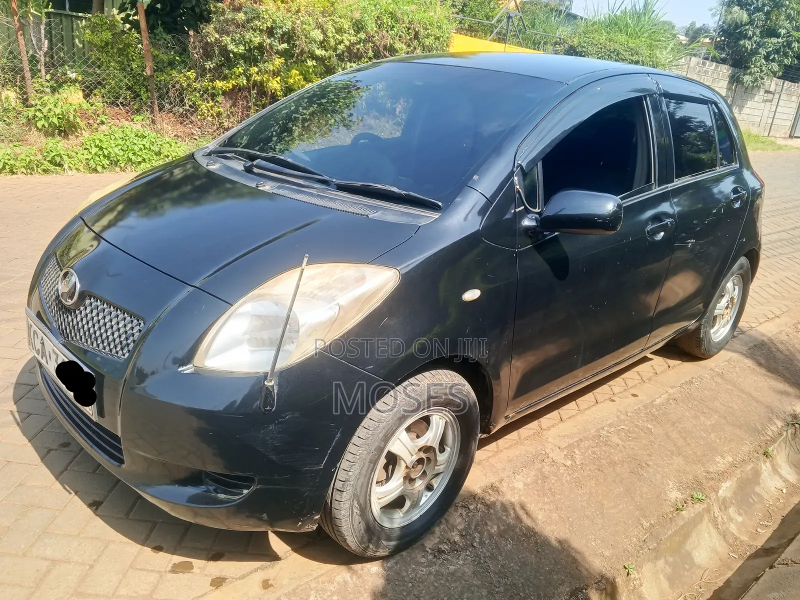 Toyota Vitz 2008 Black