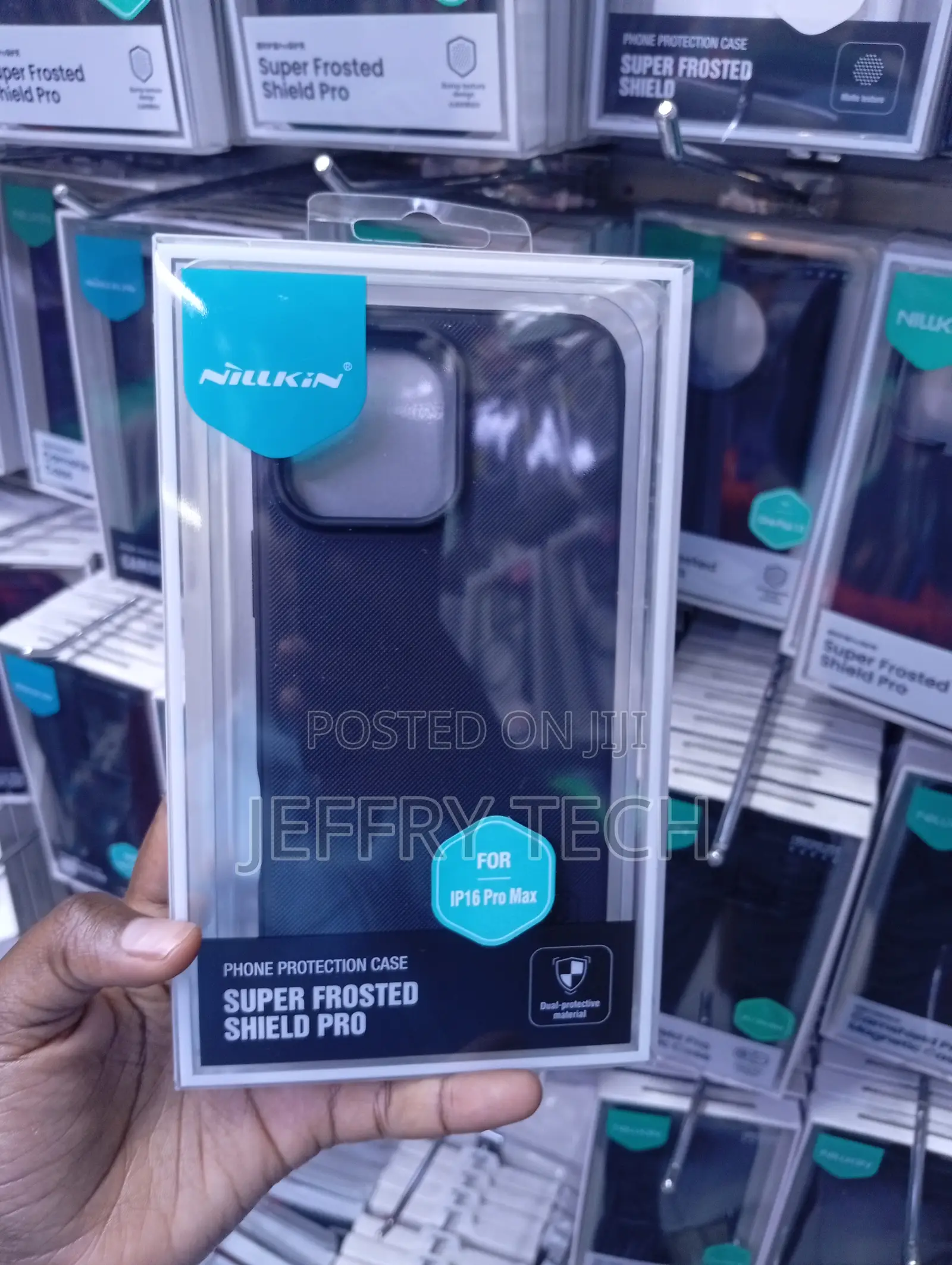 Iph 16 Pro Max Nillkin Super Frosted Shield Pro Phone Protection Case