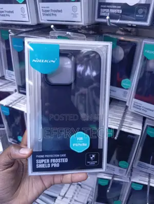 Iph 16 Pro Max Nillkin Super Frosted Shield Pro Phone Protection Case