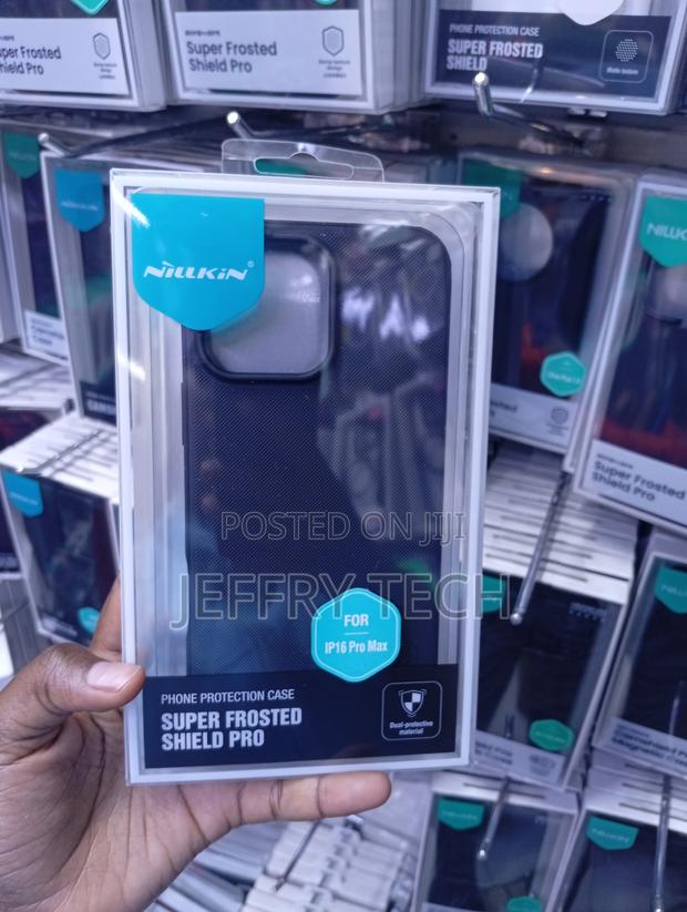 Iph 16 Pro Max Nillkin Super Frosted Shield Pro Phone Protection Case