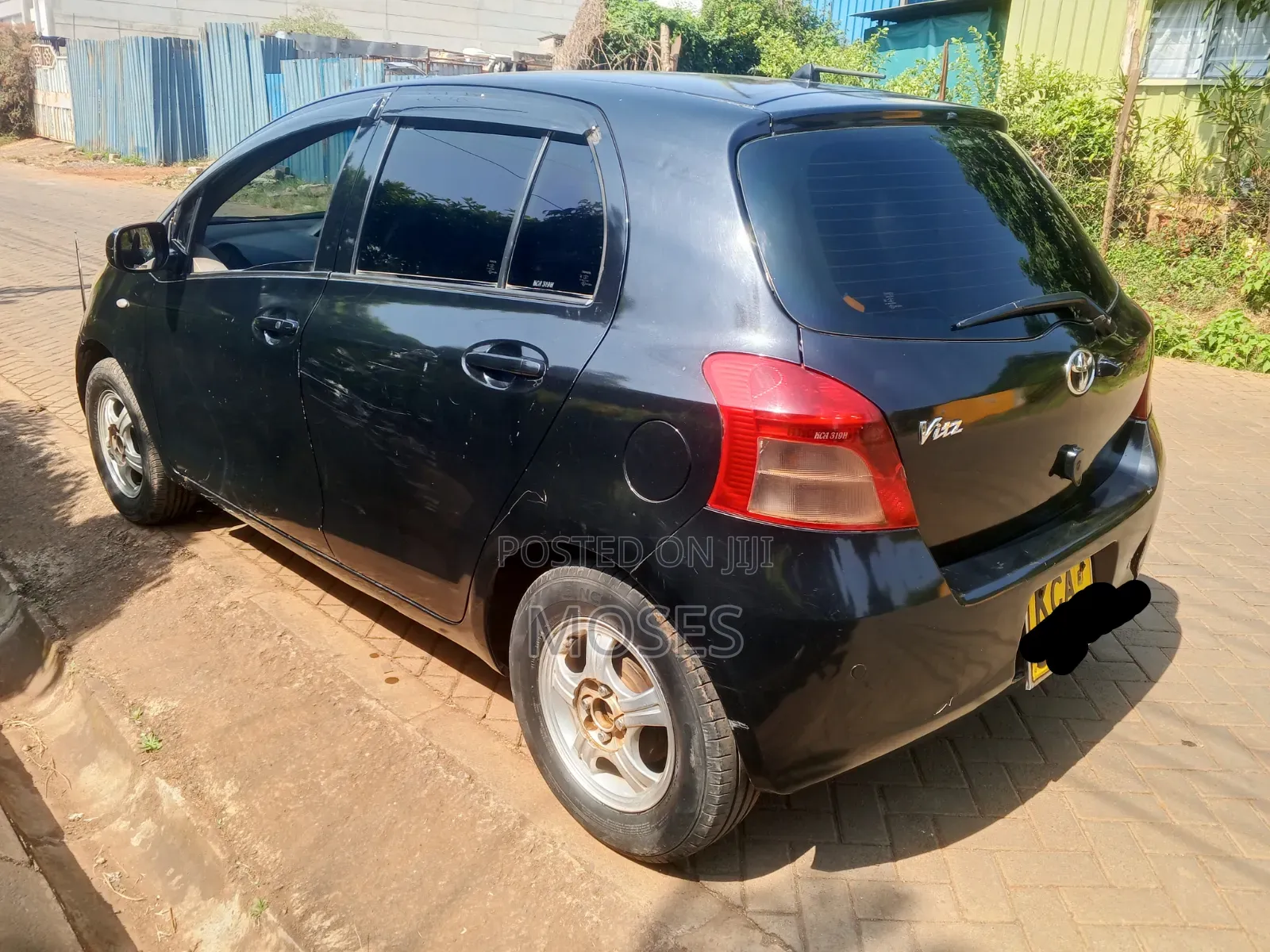 Toyota Vitz 2008 Black