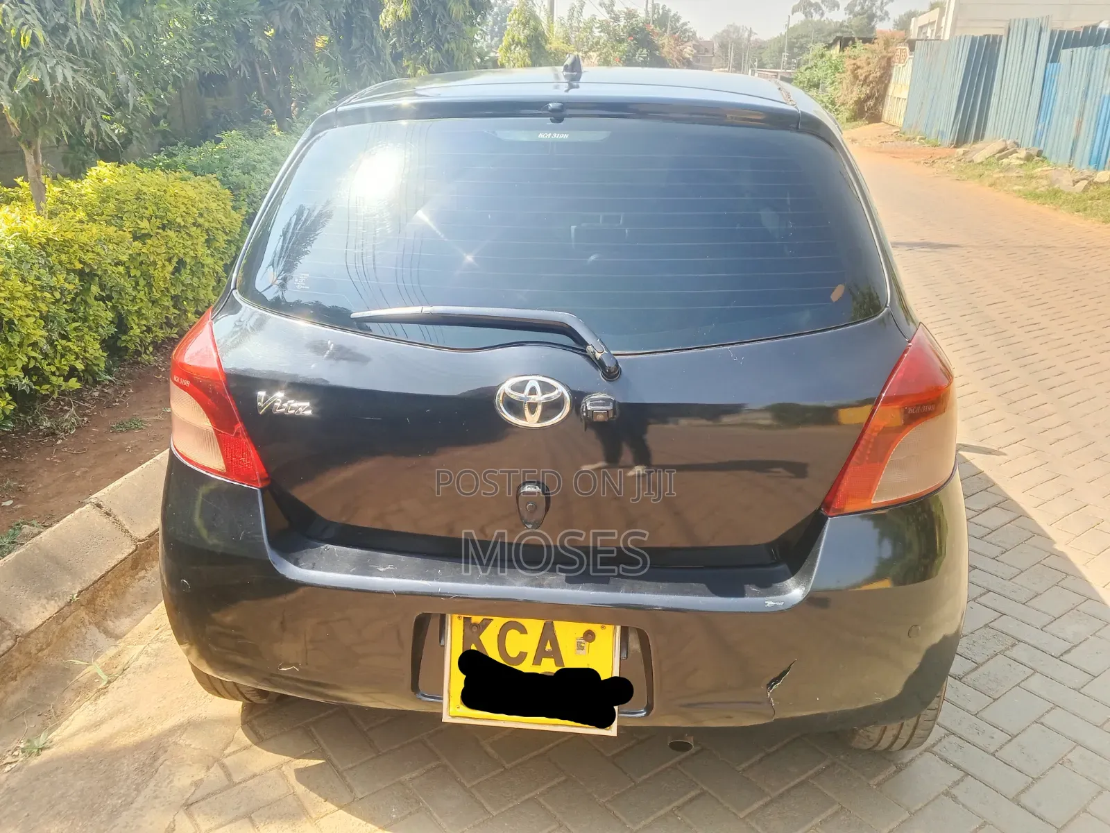 Toyota Vitz 2008 Black