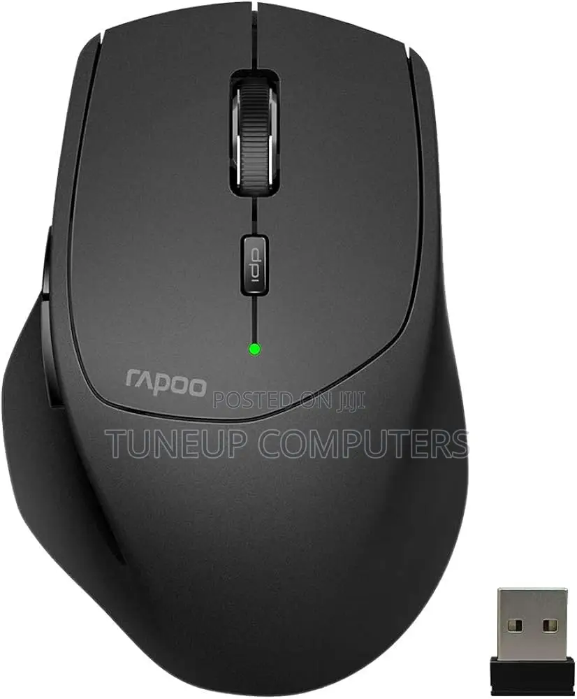 Rapoo Multi-Mode Wireless Mouse Mt550 - Black