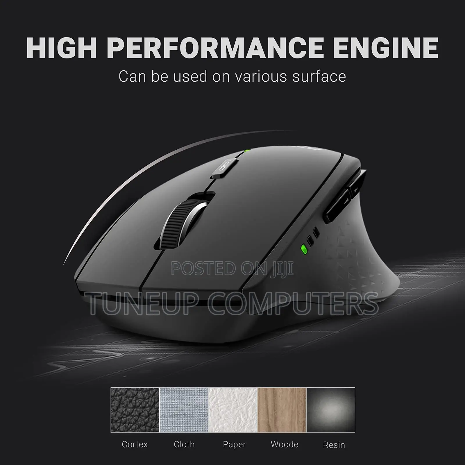 Rapoo Multi-Mode Wireless Mouse Mt550 - Black