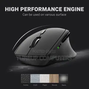 Rapoo Multi-Mode Wireless Mouse Mt550 - Black