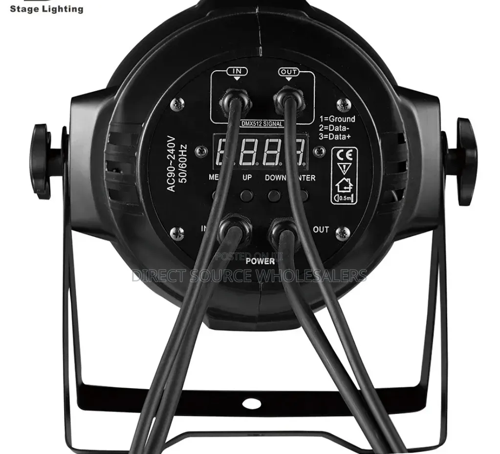 Heavy Duty RGBW Par Can Light With DMX Control Bright RGBW Led Stage.