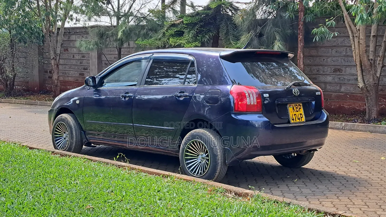 Toyota Corolla RunX 2005 Blue