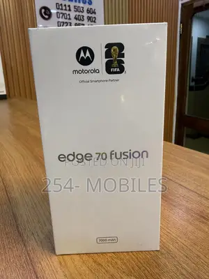 New Motorola Edge 70 Fusion 256 GB Black