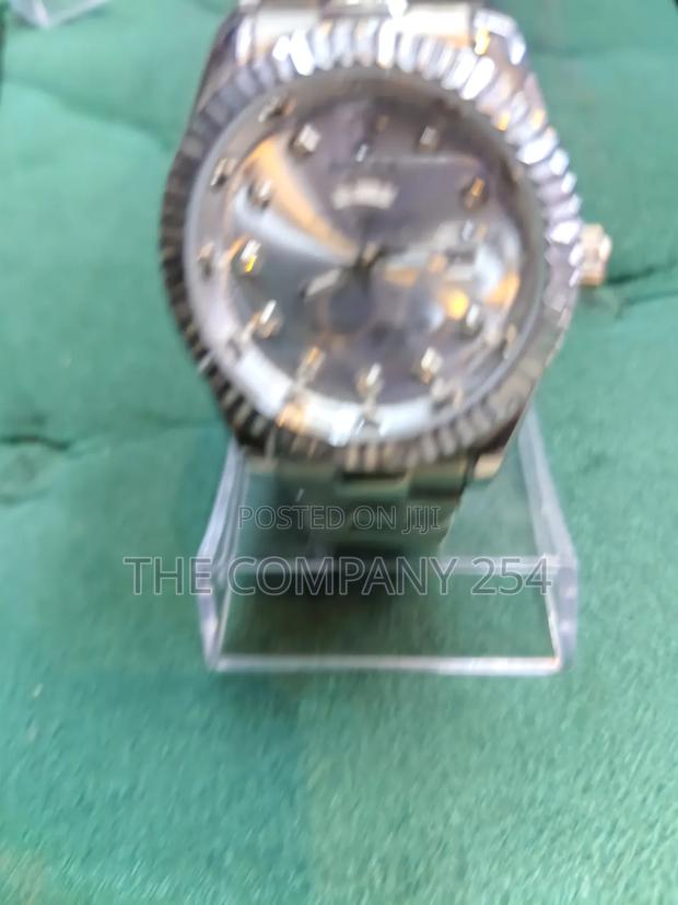 Quality Casual Rolex Watch With Date Time Silver Display - thumbnail 3