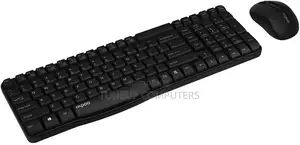 Rapoo Wireless Keyboard Mouse X1800s - Black