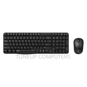 Rapoo Wireless Keyboard Mouse X1800s - Black