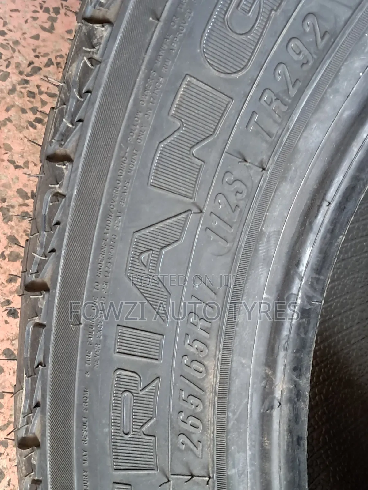 265/65r17 Traingle Agilex At