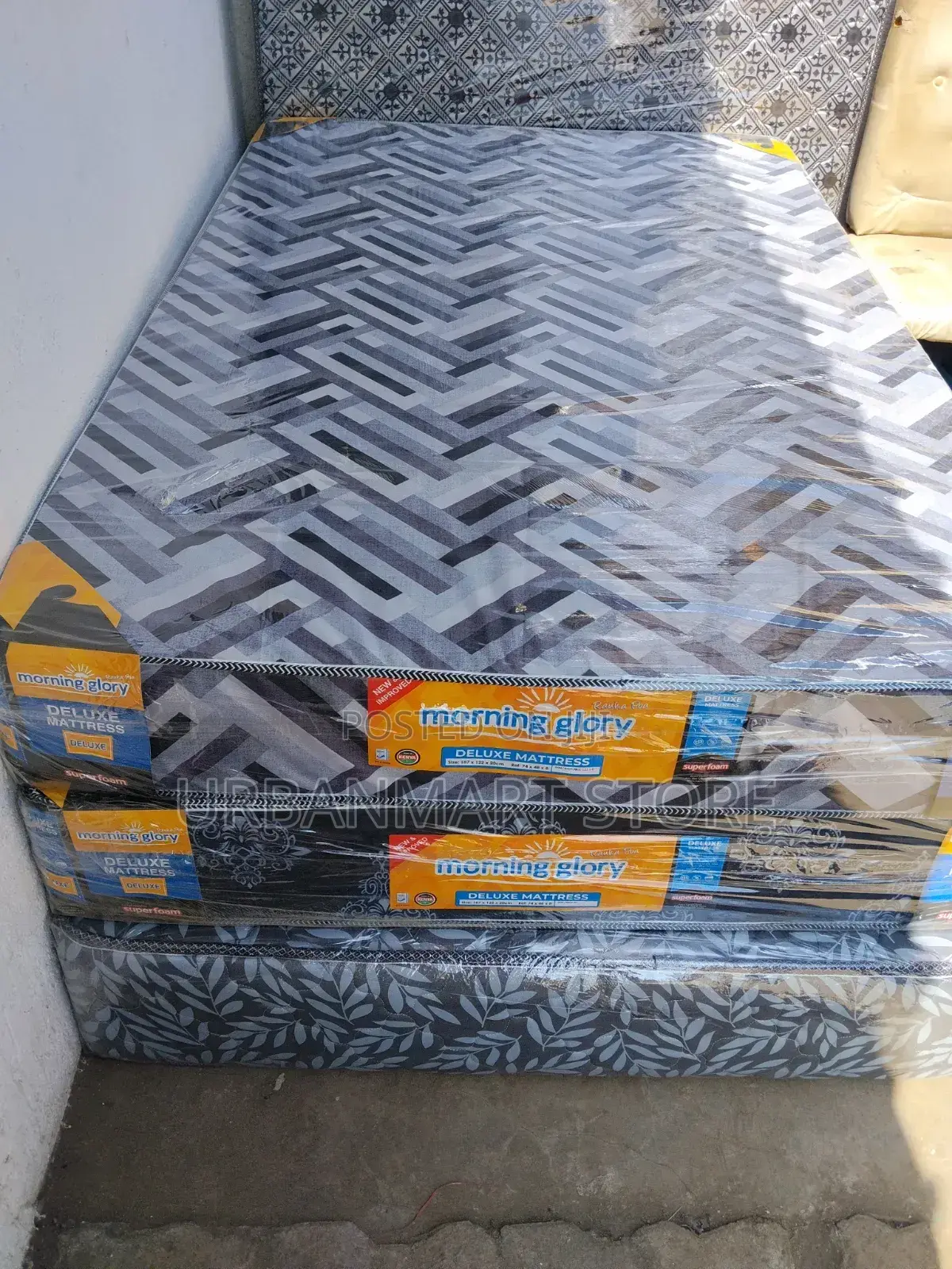 Morning Glory Comfortable 4x6 Plain Foam Mattress, 8 Inches