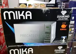 Mika 20l Microwave Oven With 1000w Grill – Silver