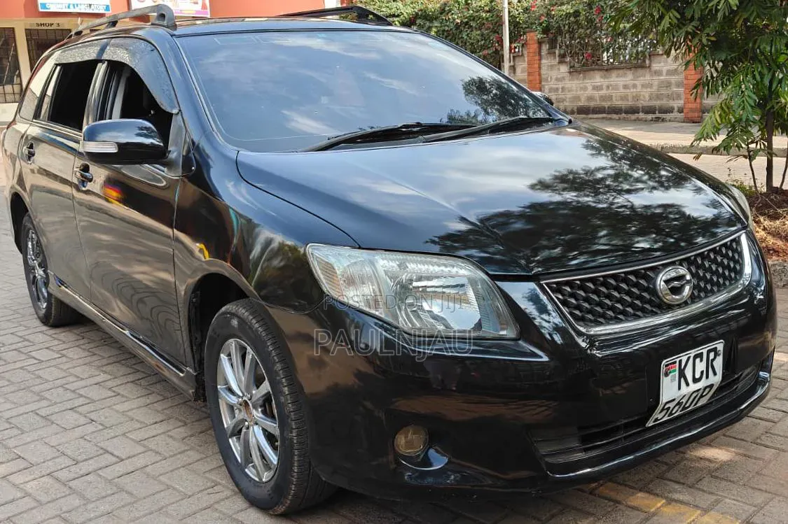 Toyota Corolla Fielder 2012 Black