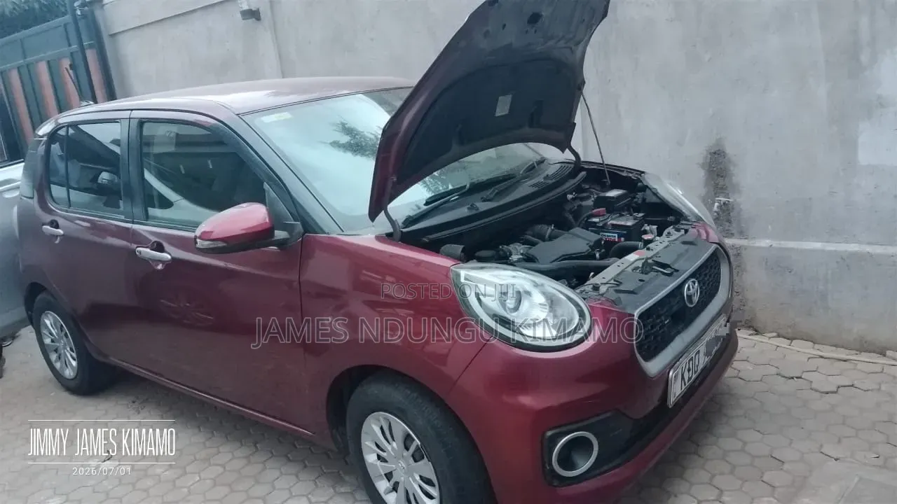 Toyota Passo 2017 Maroon