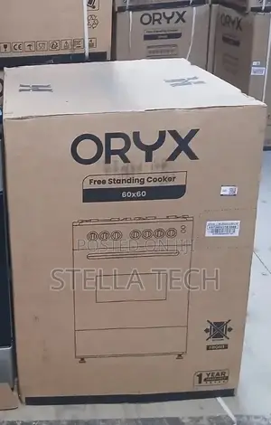 Mika Oryx Standing Cooker, 60cm X 60cm, 3 Gas Pool Jet Burners