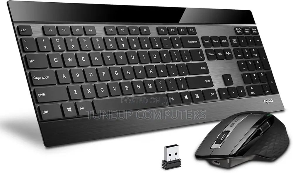 Rapoo Wireless Keyboard Mouse X3500 - Black