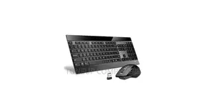Rapoo Wireless Keyboard Mouse X3500 - Black