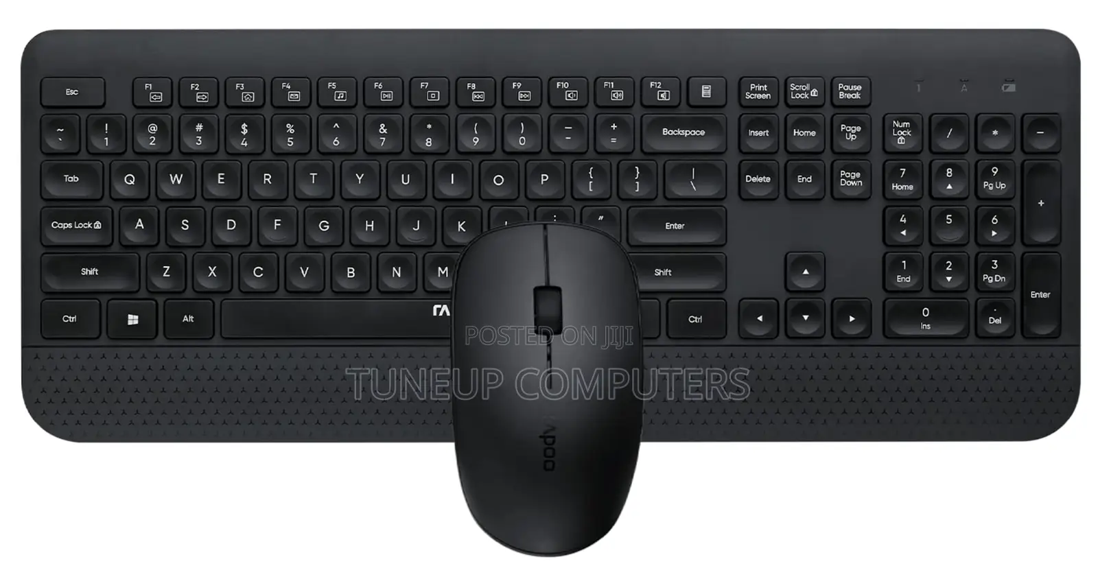 Rapoo Wireless Keyboard Mouse X3500 - Black