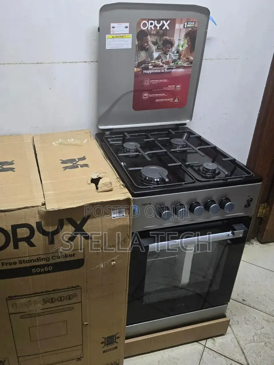 Full Gas Mika Oryx Standing Cooker