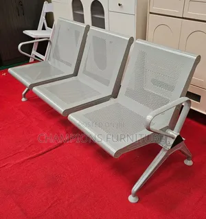 Heavy Duty Metallic Waiting Bench