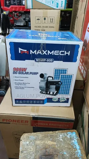 Maxmech 900wa. Dc Solar Pump