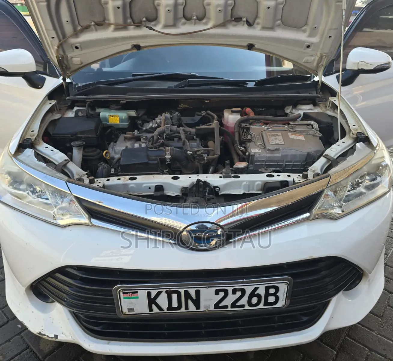 Toyota Axio 2016 White