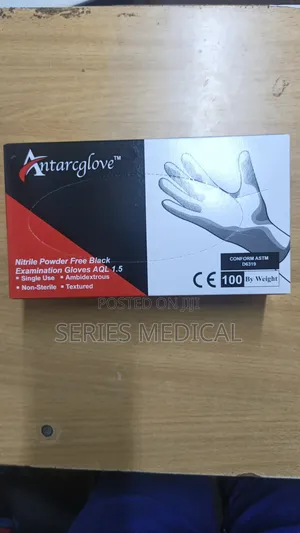Nitrile Powder Free Black