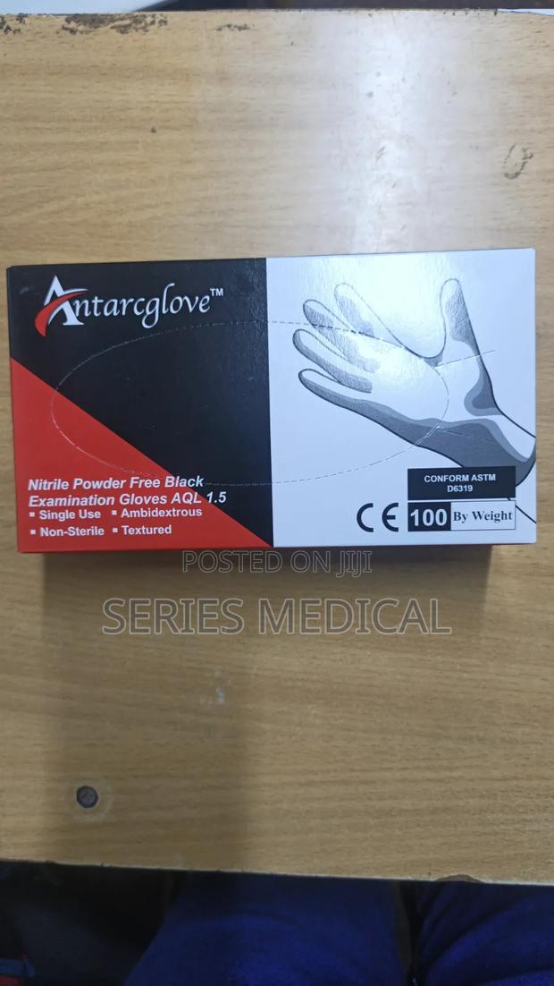 Nitrile Powder Free Black