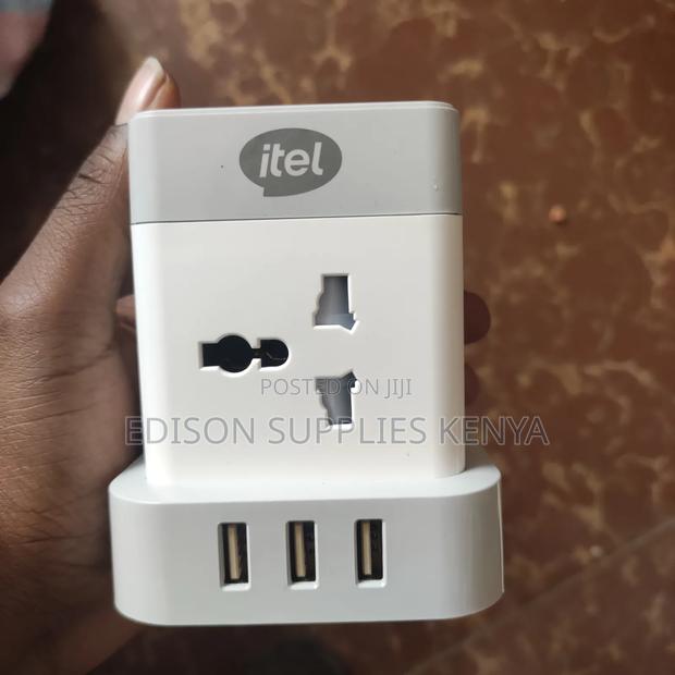 Itel Power Socket, Cube Extension Multi Plug Adapter, Surge Protection - main view