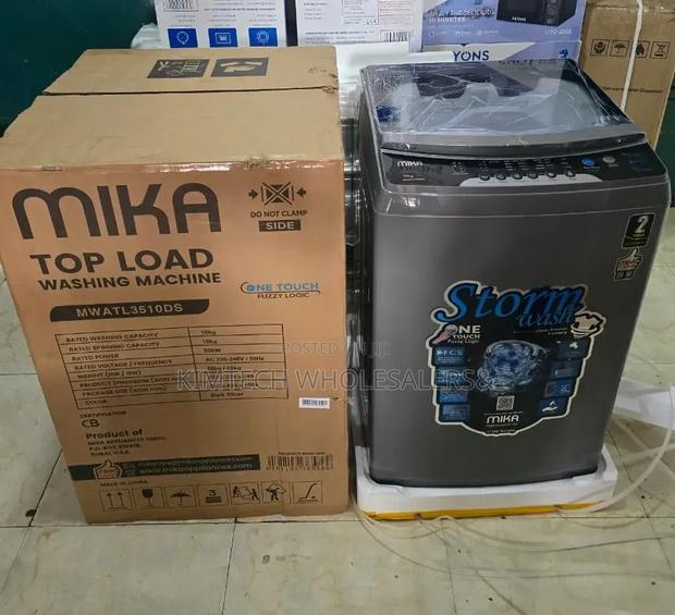 Mika 10kg Fully Automatic Top Load Washing Machine - thumbnail 2