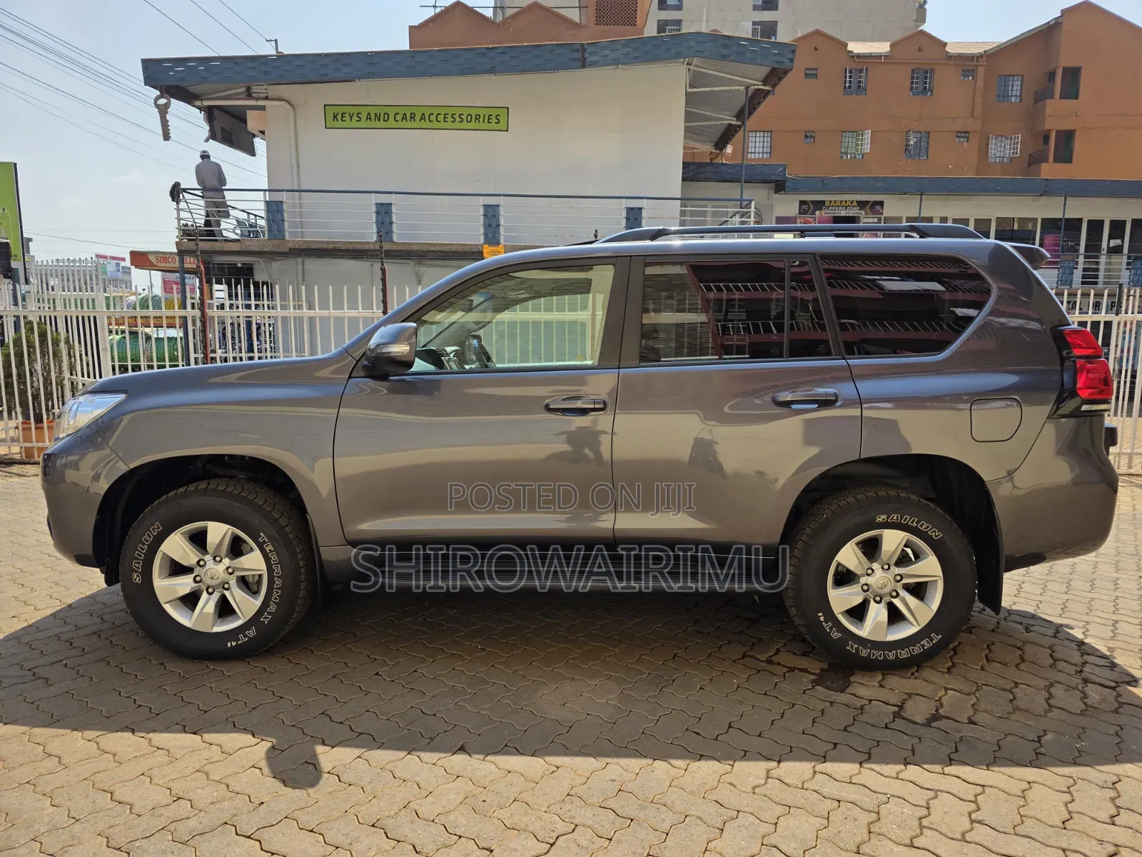Toyota Land Cruiser Prado 2018 Gray