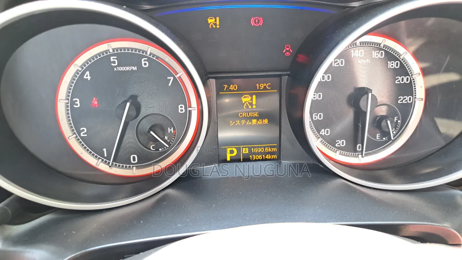 Suzuki Swift 2019 Red