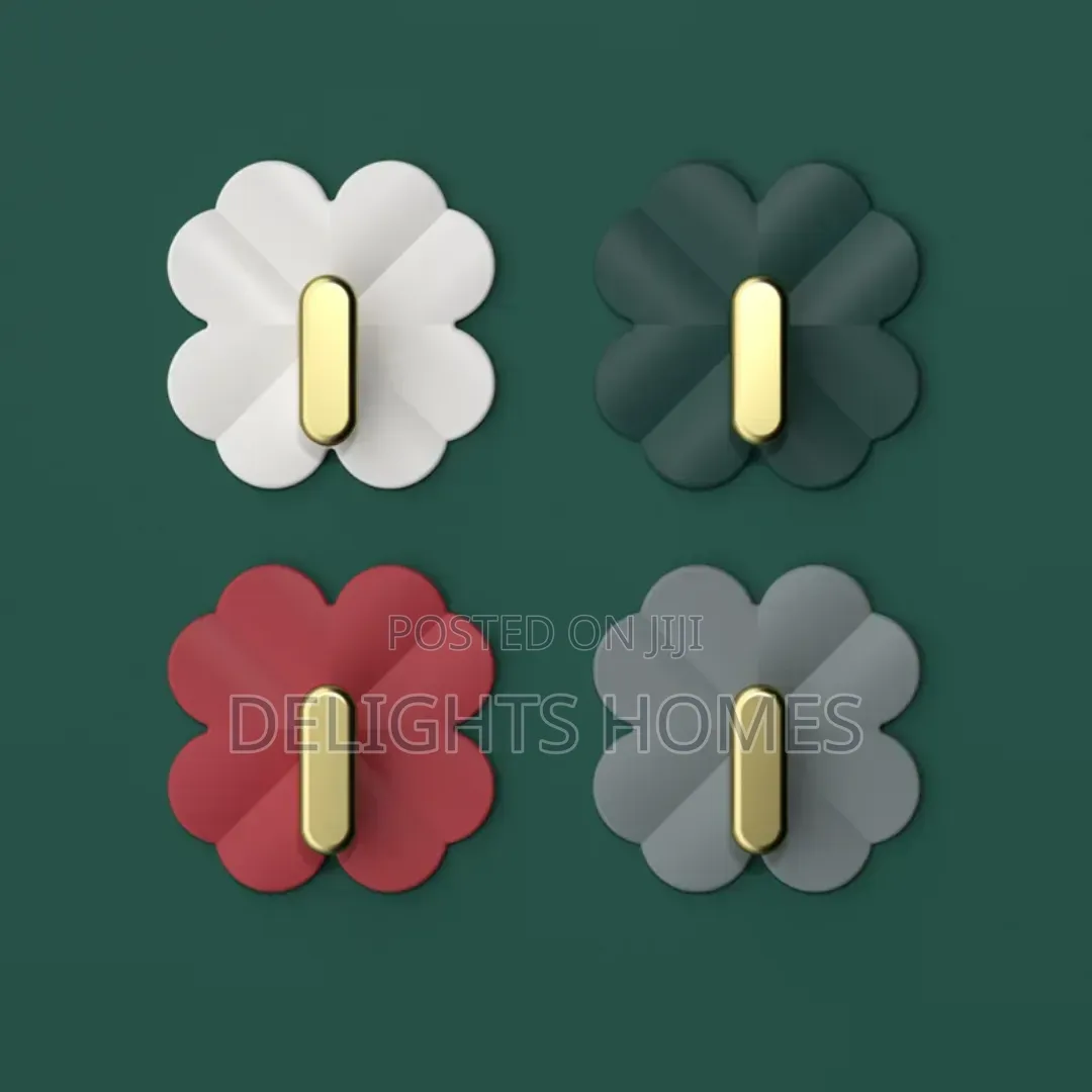 Plastic Wall Mounted Leaf Hook Hanger_tr