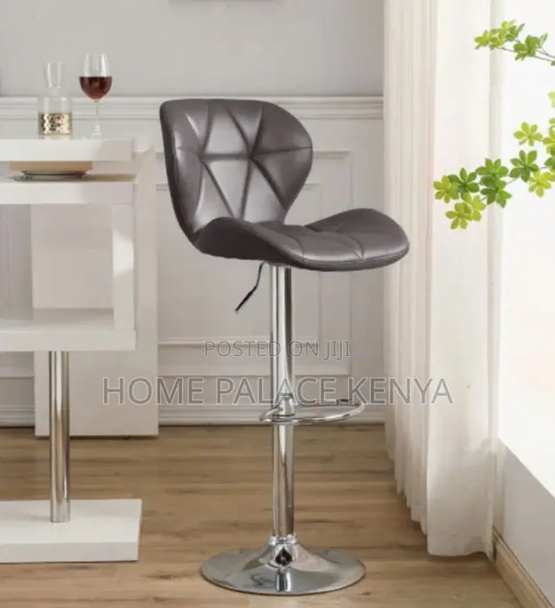 Bar Stool: High Swivel Dining Chairs With Quilted Back