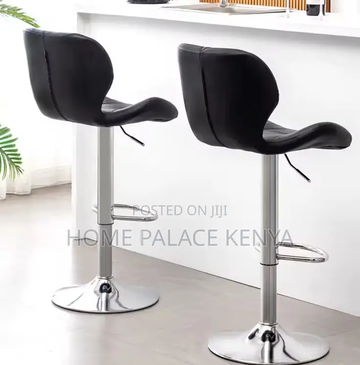 Bar Stool: High Swivel Dining Chairs With Quilted Back