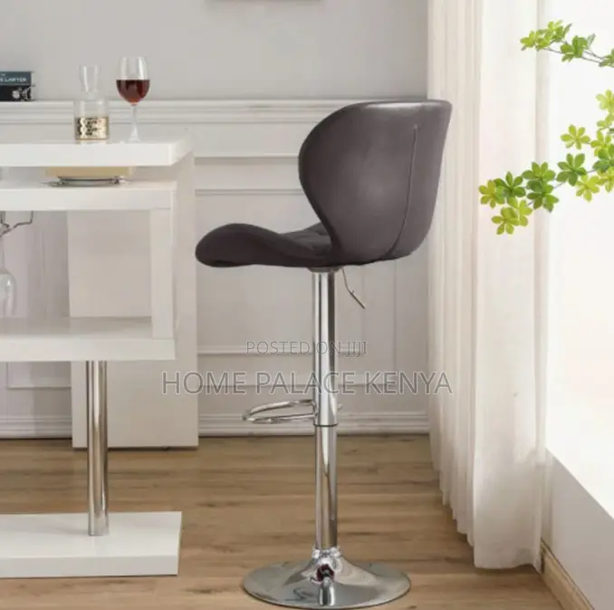 Bar Stool: High Swivel Dining Chairs With Quilted Back