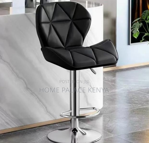 Bar Stool: High Swivel Dining Chairs With Quilted Back - thumbnail 9