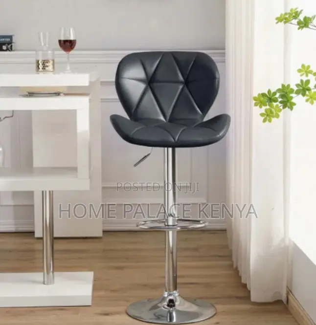 Bar Stool: High Swivel Dining Chairs With Quilted Back