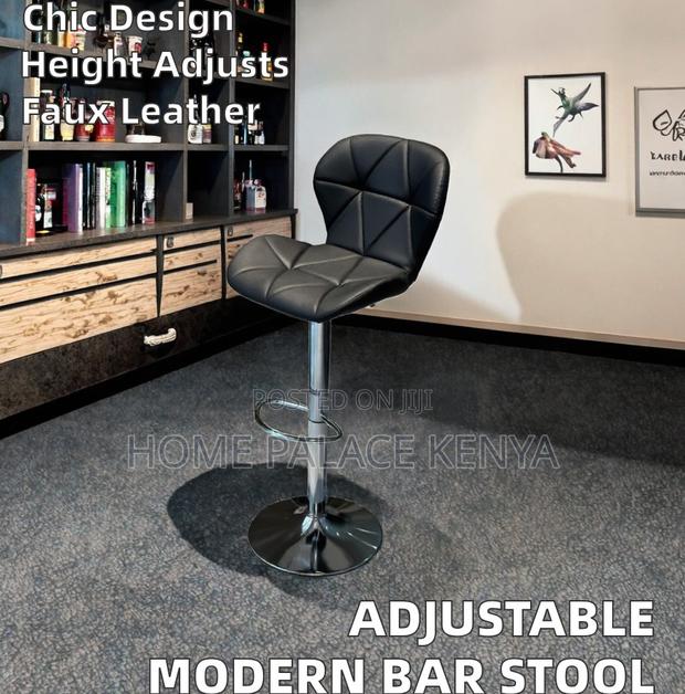 Bar Stool: High Swivel Dining Chairs With Quilted Back - thumbnail 13
