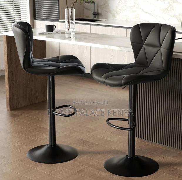 Bar Stool: High Swivel Dining Chairs With Quilted Back - thumbnail 14