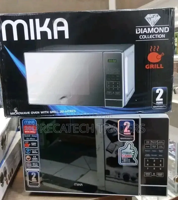 Mika 20-Litre Microwave Oven With Grill – Brand New
