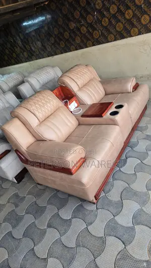 Executive Semi-Recliner Sofa Set