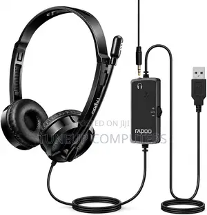 Rapoo Wired Stereo Headphone 3.5 Mm Jack - H120
