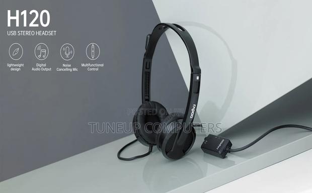 Rapoo Wired Stereo Headphone 3.5 Mm Jack - H120 - thumbnail 3